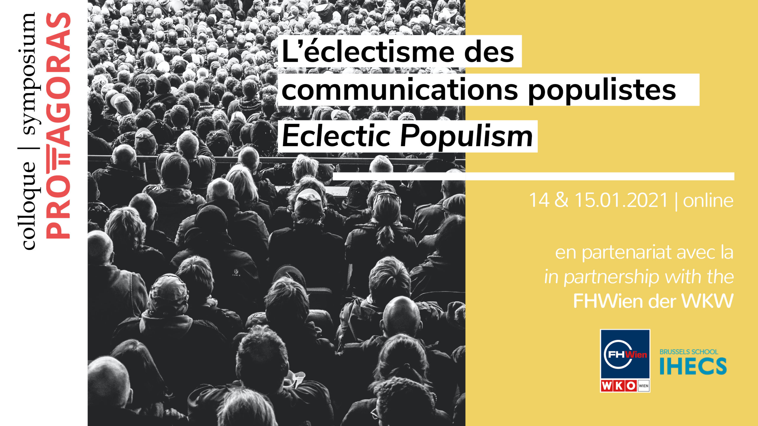 Colloque : L'éclectisme des communications populistes - Protagoras